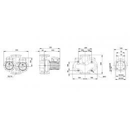 Grundfos UPSD 32-60 F 1x230B с реле