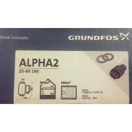 Циркуляционный насос Grundfos ALPHA2 25-80