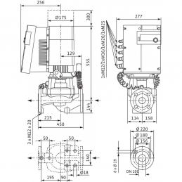 Циркуляционный насос WILO Stratos GIGA 100/1-13/1,9-R1