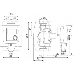 Циркуляционный насос WILO Stratos PICO-Z 20/1-4