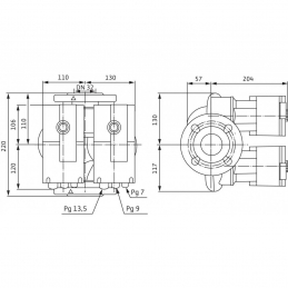 Циркуляционный насос WILO Stratos-D 40/1-12 PN6/10