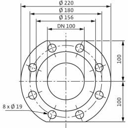 Циркуляционный насос WILO YONOS MAXO 100/0,5-12 PN10