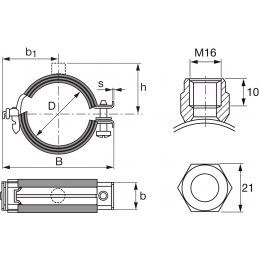 Трубный хомут усил MPN-RC 67/71 A Hilti 335686