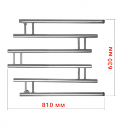 Водяной полотенцесушитель Energy Modern 600x700