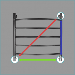 Водяной полотенцесушитель Energy Classic 600x600