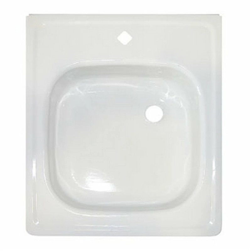 Мойка чугунная эмалированная с одной чашей 500х600