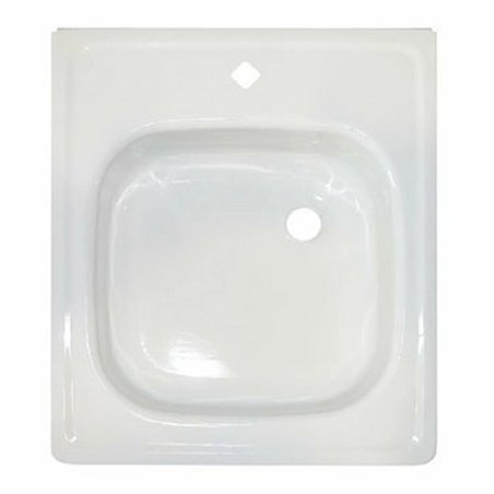 Мойка чугунная эмалированная с одной чашей 500х600